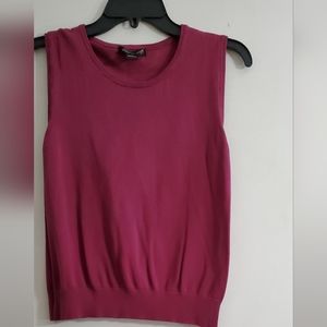 Silk Blouse Burgundy Wine August Silk Sleeveless